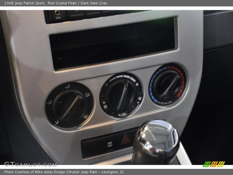 Red Crystal Pearl / Dark Slate Gray 2008 Jeep Patriot Sport