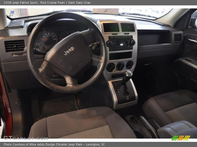 Red Crystal Pearl / Dark Slate Gray 2008 Jeep Patriot Sport