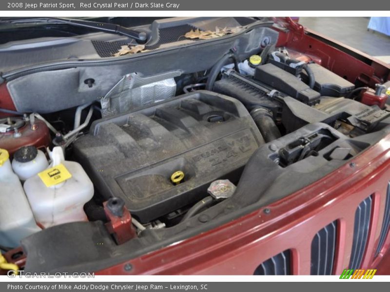 Red Crystal Pearl / Dark Slate Gray 2008 Jeep Patriot Sport