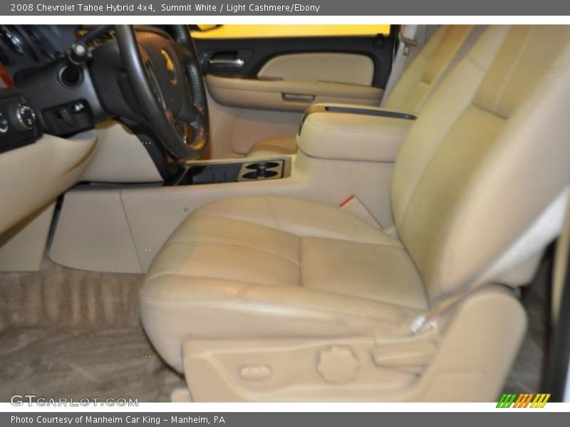 Summit White / Light Cashmere/Ebony 2008 Chevrolet Tahoe Hybrid 4x4