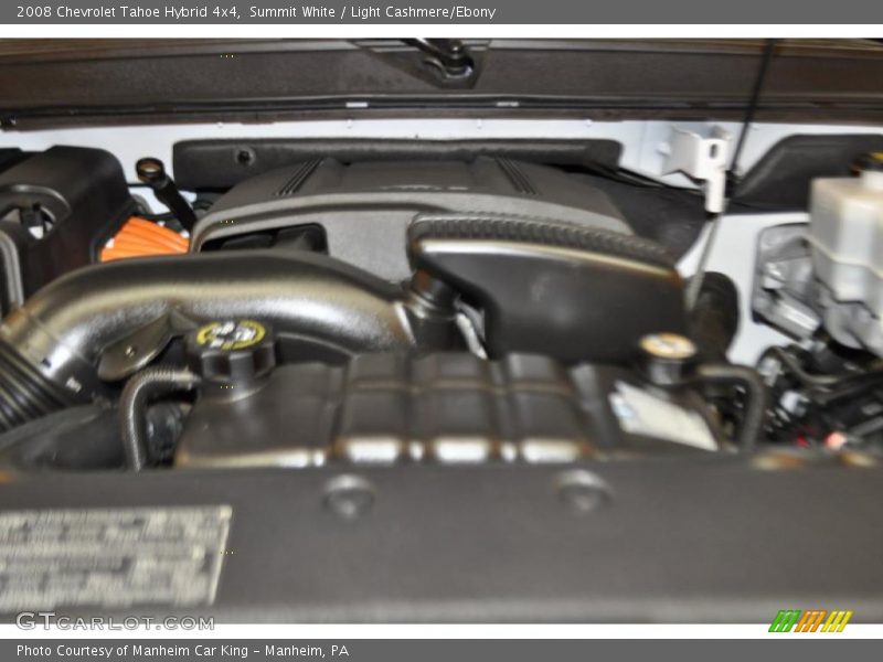 Summit White / Light Cashmere/Ebony 2008 Chevrolet Tahoe Hybrid 4x4