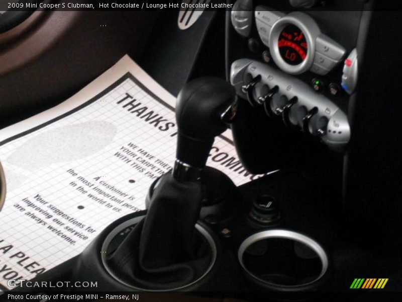 Hot Chocolate / Lounge Hot Chocolate Leather 2009 Mini Cooper S Clubman