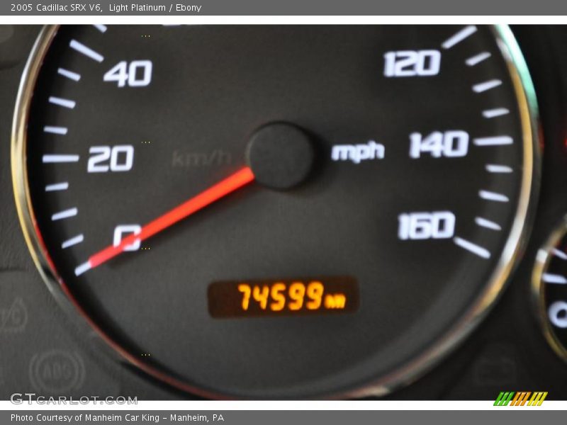 Light Platinum / Ebony 2005 Cadillac SRX V6