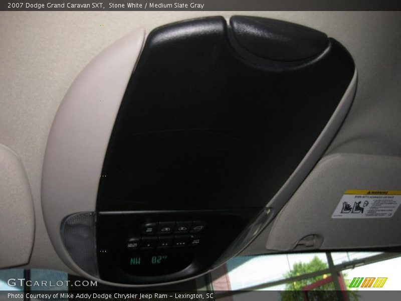 Stone White / Medium Slate Gray 2007 Dodge Grand Caravan SXT