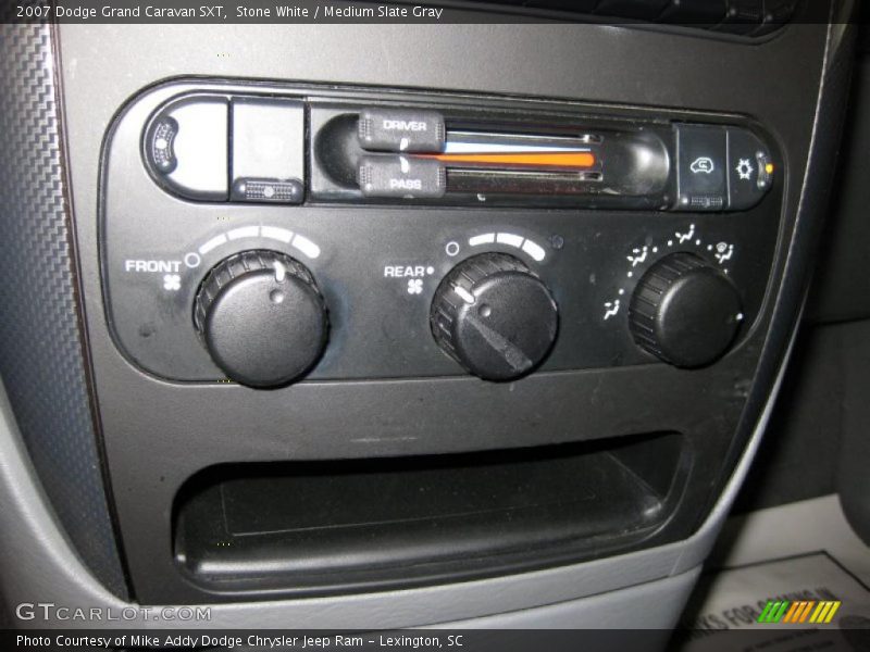 Stone White / Medium Slate Gray 2007 Dodge Grand Caravan SXT