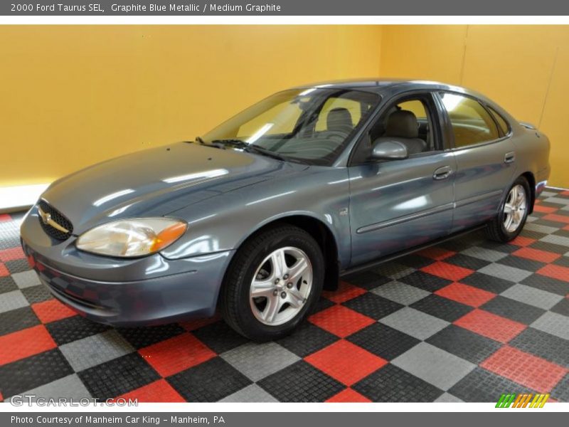 Graphite Blue Metallic / Medium Graphite 2000 Ford Taurus SEL