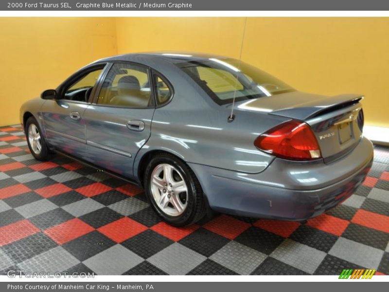 Graphite Blue Metallic / Medium Graphite 2000 Ford Taurus SEL