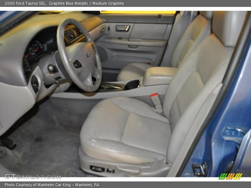 Graphite Blue Metallic / Medium Graphite 2000 Ford Taurus SEL