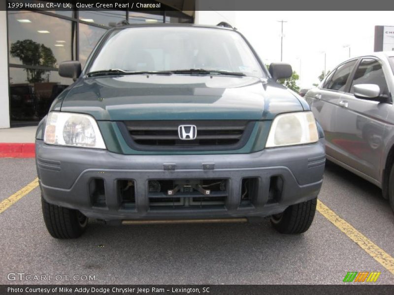 Clover Green Pearl / Charcoal 1999 Honda CR-V LX