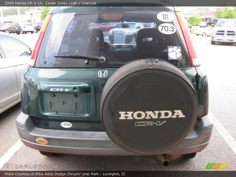 Clover Green Pearl / Charcoal 1999 Honda CR-V LX