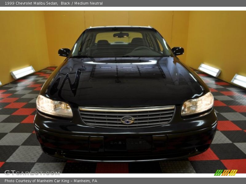 Black / Medium Neutral 1999 Chevrolet Malibu Sedan