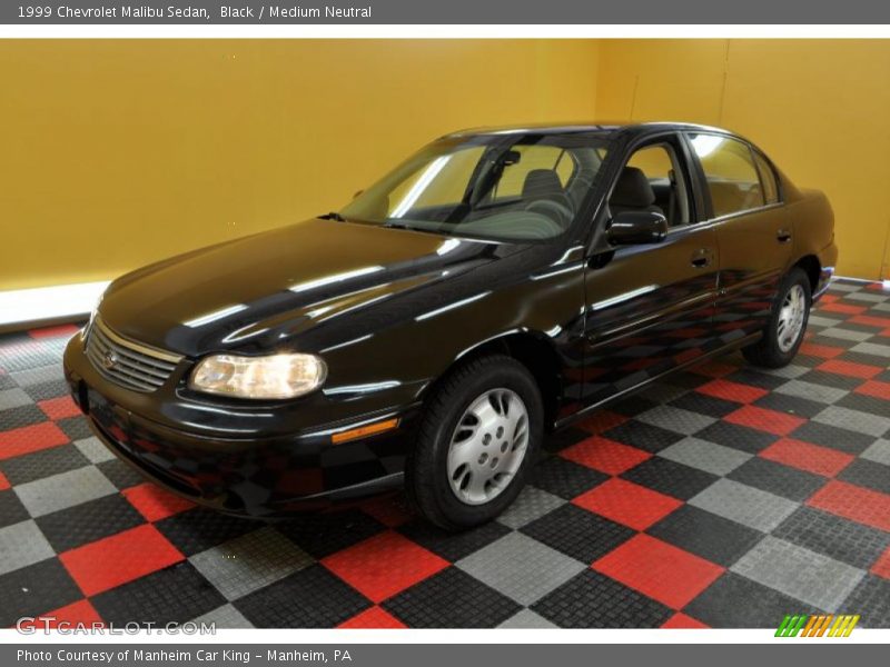 Black / Medium Neutral 1999 Chevrolet Malibu Sedan