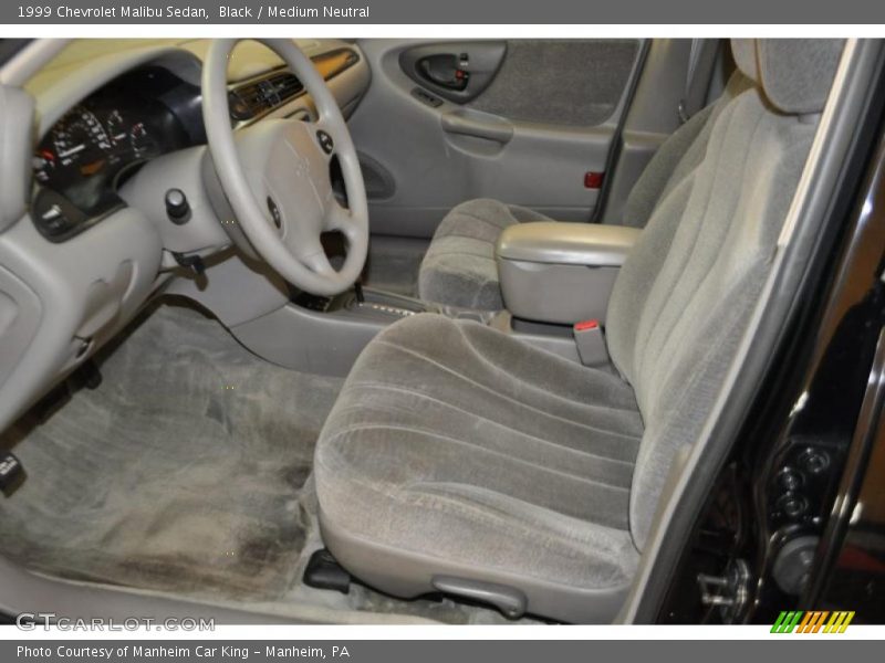 Black / Medium Neutral 1999 Chevrolet Malibu Sedan