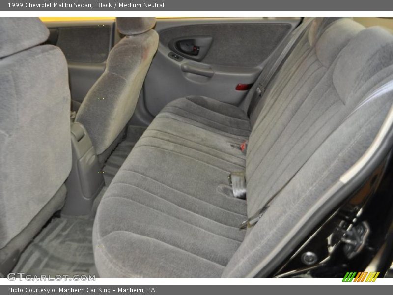 Black / Medium Neutral 1999 Chevrolet Malibu Sedan