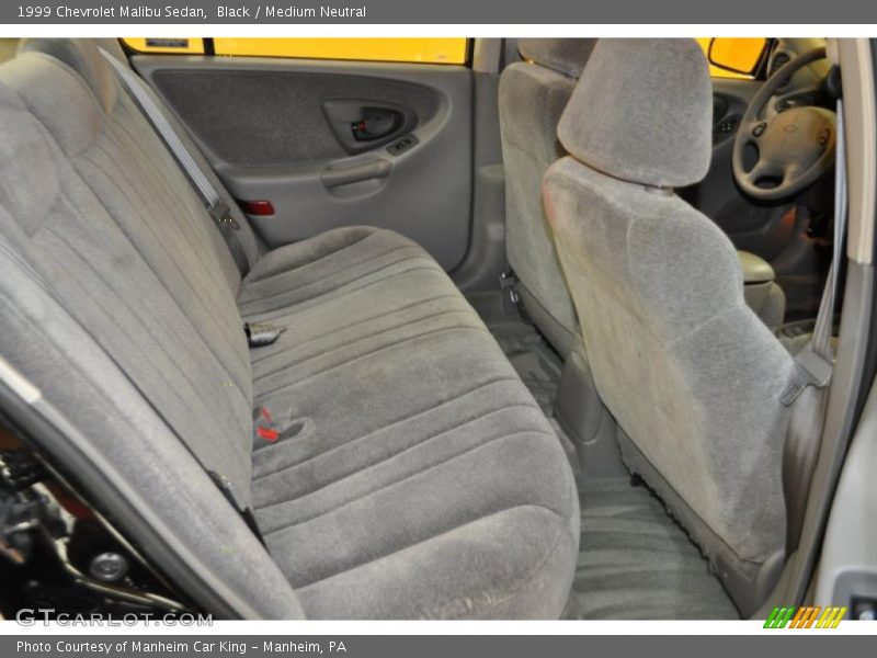 Black / Medium Neutral 1999 Chevrolet Malibu Sedan