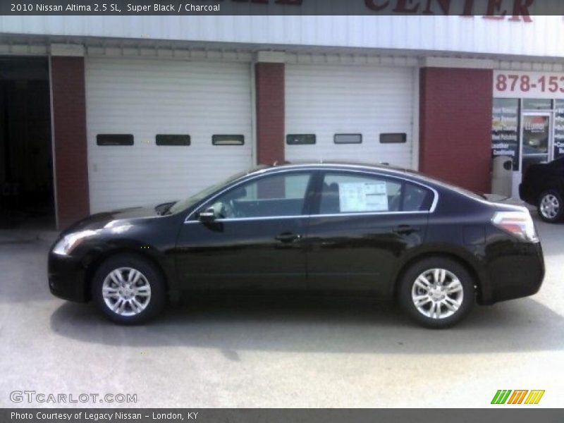 Super Black / Charcoal 2010 Nissan Altima 2.5 SL