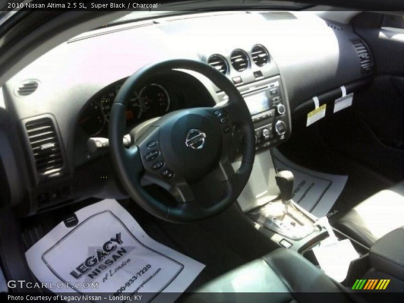 Super Black / Charcoal 2010 Nissan Altima 2.5 SL
