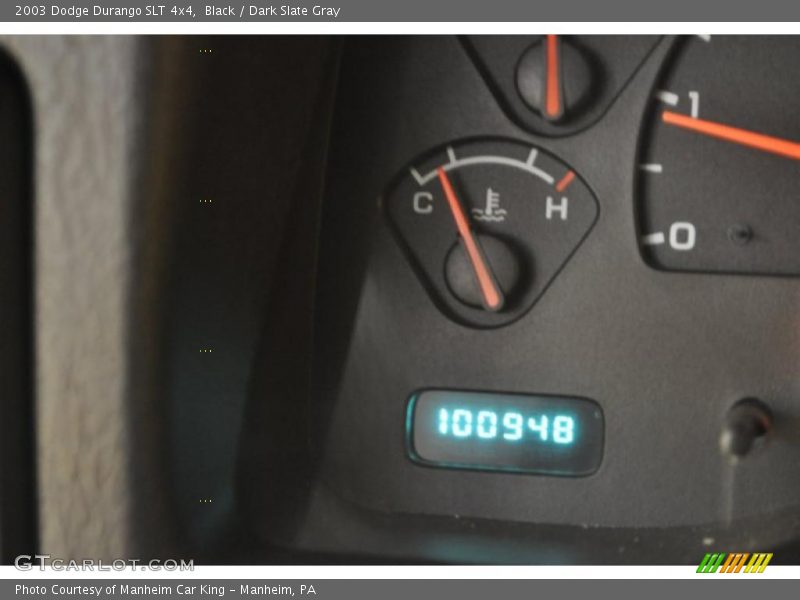 Black / Dark Slate Gray 2003 Dodge Durango SLT 4x4