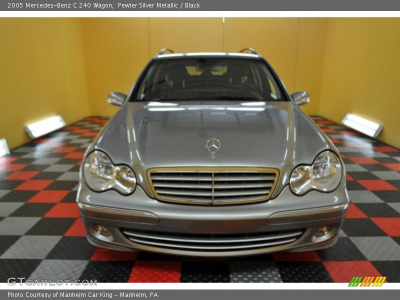 Pewter Silver Metallic / Black 2005 Mercedes-Benz C 240 Wagon