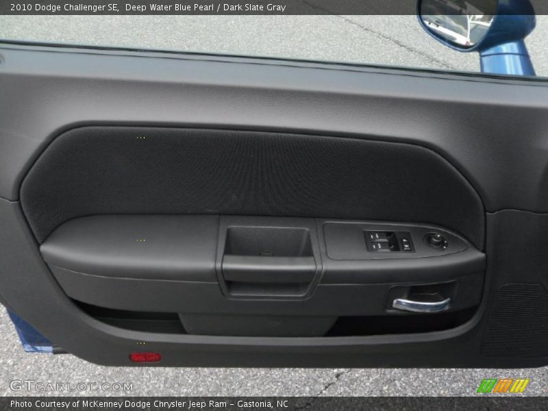 Deep Water Blue Pearl / Dark Slate Gray 2010 Dodge Challenger SE