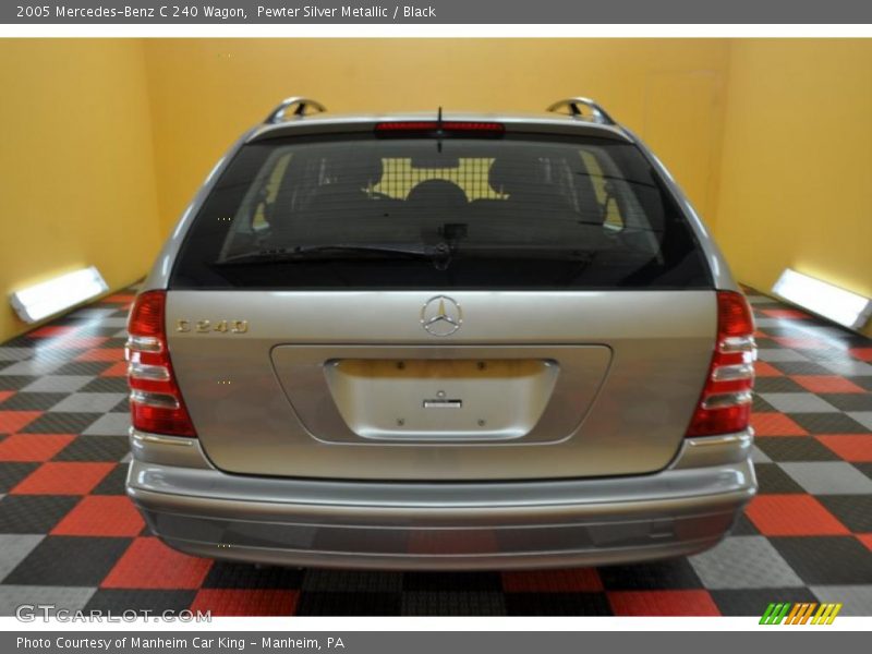 Pewter Silver Metallic / Black 2005 Mercedes-Benz C 240 Wagon