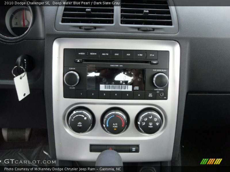 Deep Water Blue Pearl / Dark Slate Gray 2010 Dodge Challenger SE