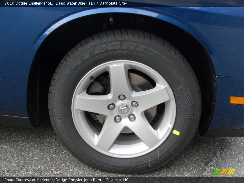 Deep Water Blue Pearl / Dark Slate Gray 2010 Dodge Challenger SE