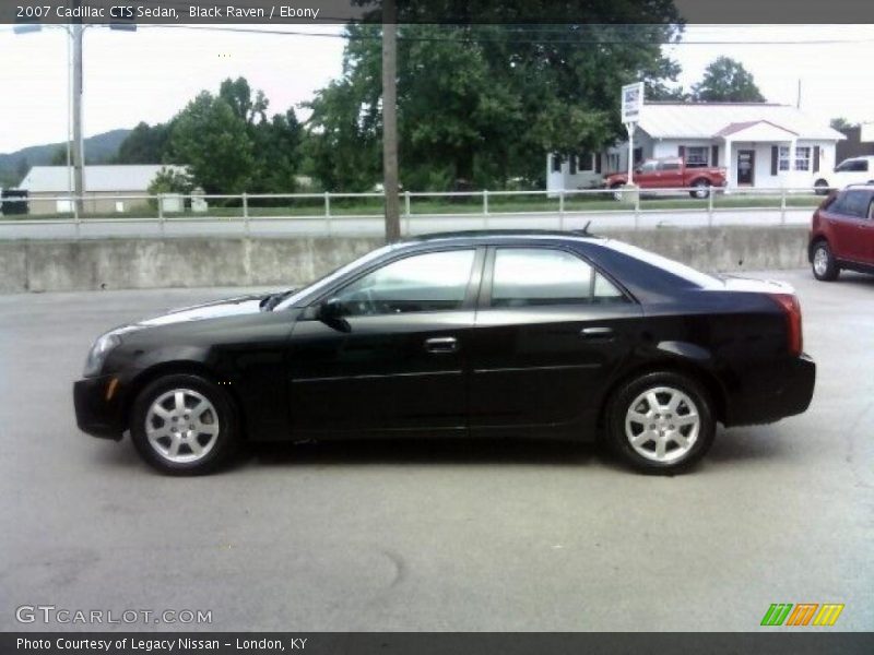 Black Raven / Ebony 2007 Cadillac CTS Sedan