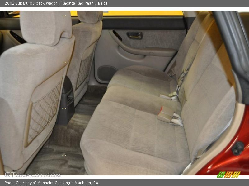 Regatta Red Pearl / Beige 2002 Subaru Outback Wagon