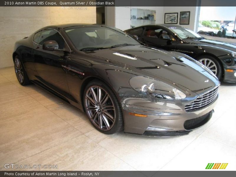 Quantum Silver / Obsidian Black 2010 Aston Martin DBS Coupe