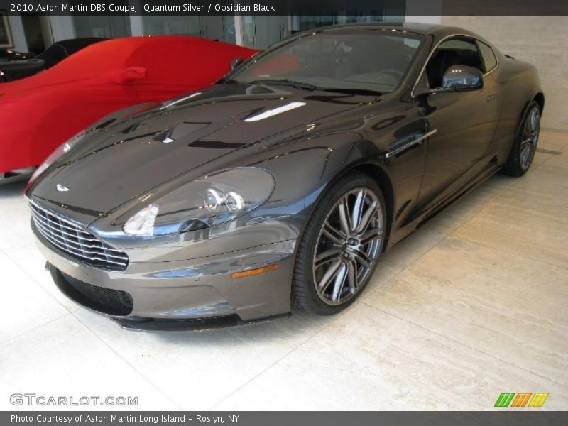 Quantum Silver / Obsidian Black 2010 Aston Martin DBS Coupe