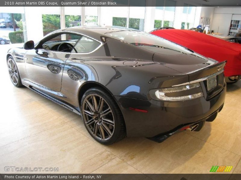 Quantum Silver / Obsidian Black 2010 Aston Martin DBS Coupe