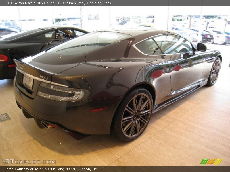 Quantum Silver / Obsidian Black 2010 Aston Martin DBS Coupe