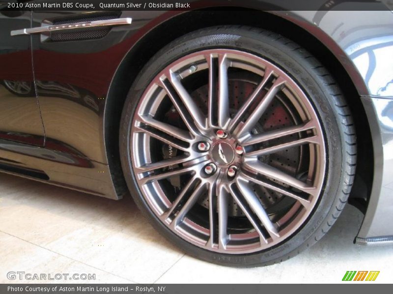 Quantum Silver / Obsidian Black 2010 Aston Martin DBS Coupe