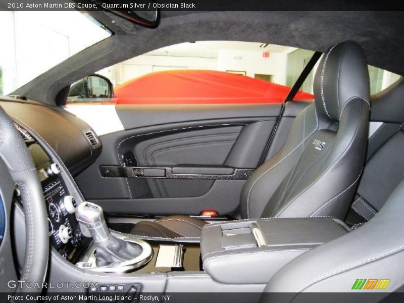 Quantum Silver / Obsidian Black 2010 Aston Martin DBS Coupe