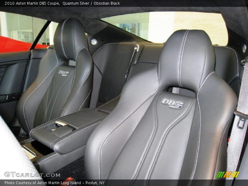 Quantum Silver / Obsidian Black 2010 Aston Martin DBS Coupe