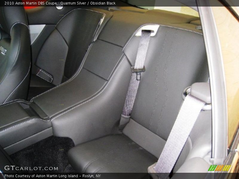 Quantum Silver / Obsidian Black 2010 Aston Martin DBS Coupe
