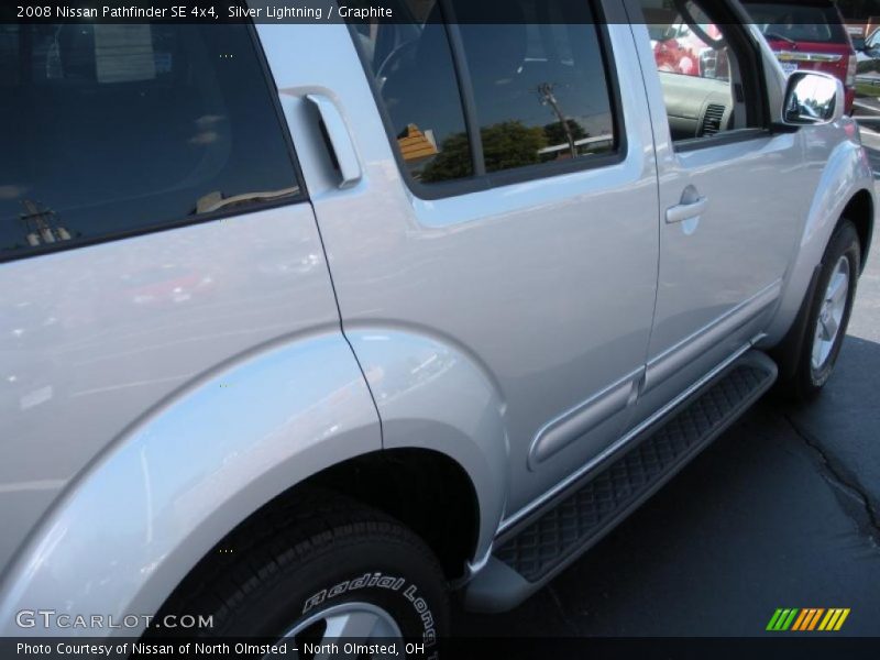 Silver Lightning / Graphite 2008 Nissan Pathfinder SE 4x4