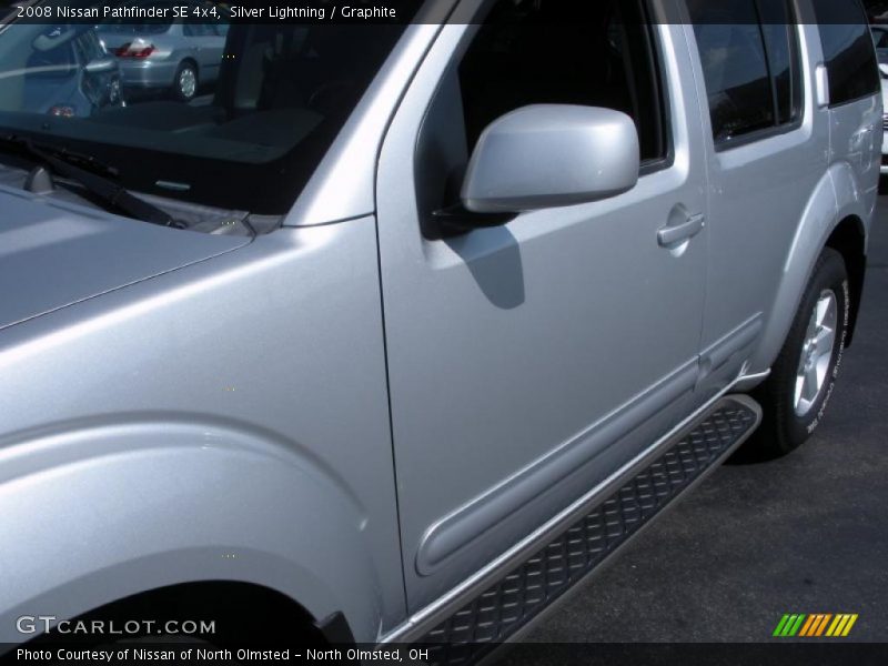 Silver Lightning / Graphite 2008 Nissan Pathfinder SE 4x4