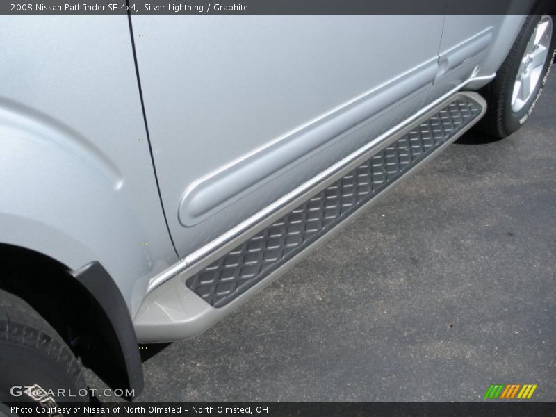 Silver Lightning / Graphite 2008 Nissan Pathfinder SE 4x4