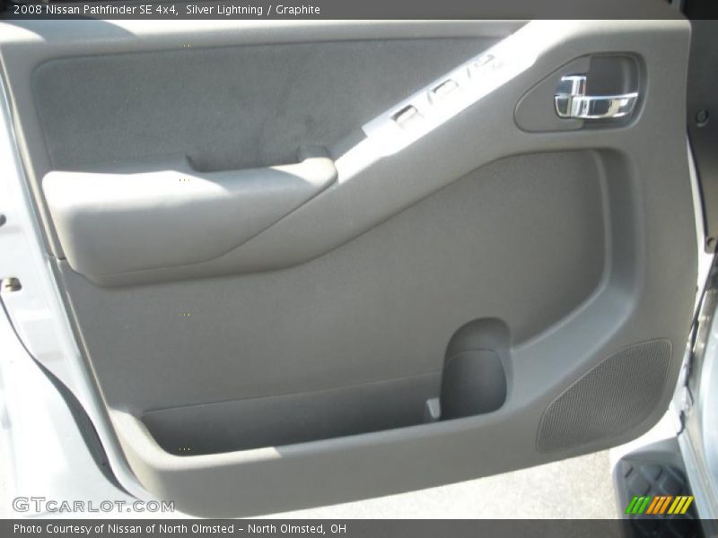 Silver Lightning / Graphite 2008 Nissan Pathfinder SE 4x4