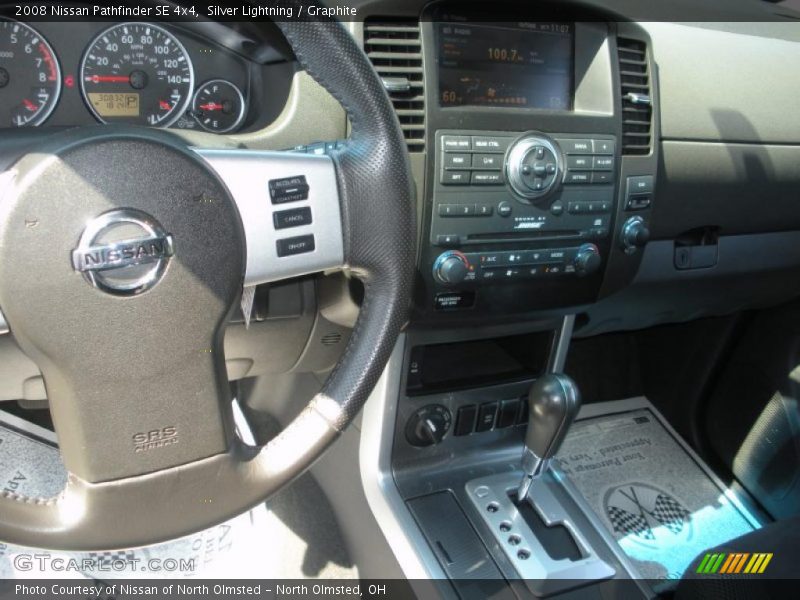 Silver Lightning / Graphite 2008 Nissan Pathfinder SE 4x4