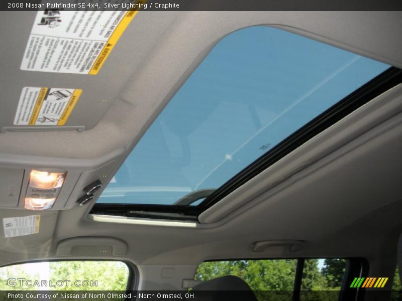 Silver Lightning / Graphite 2008 Nissan Pathfinder SE 4x4