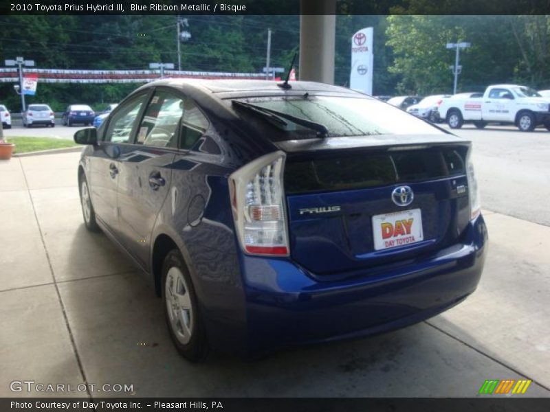 Blue Ribbon Metallic / Bisque 2010 Toyota Prius Hybrid III