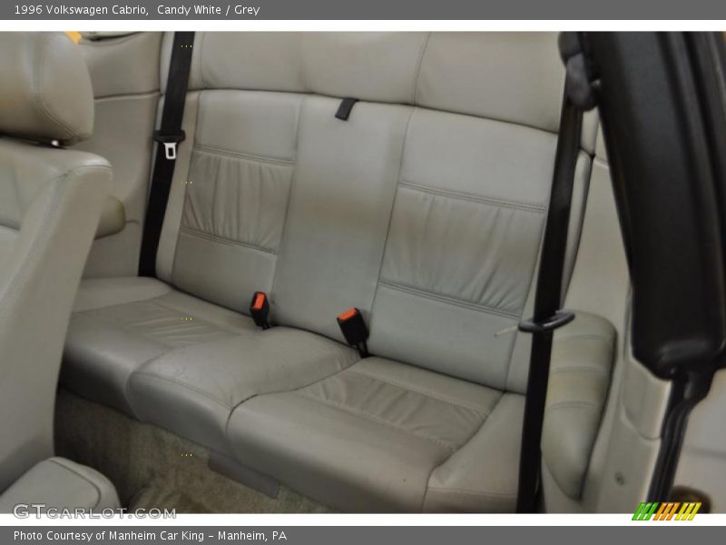Candy White / Grey 1996 Volkswagen Cabrio
