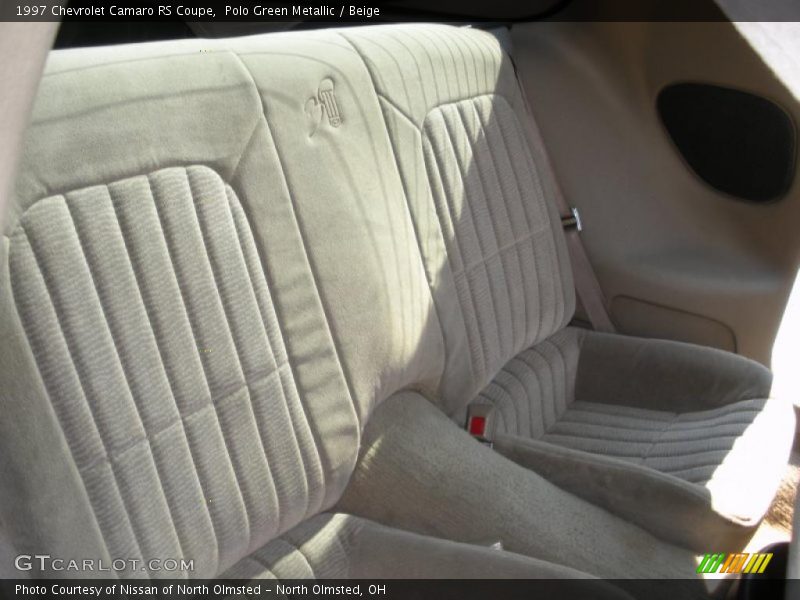 Polo Green Metallic / Beige 1997 Chevrolet Camaro RS Coupe
