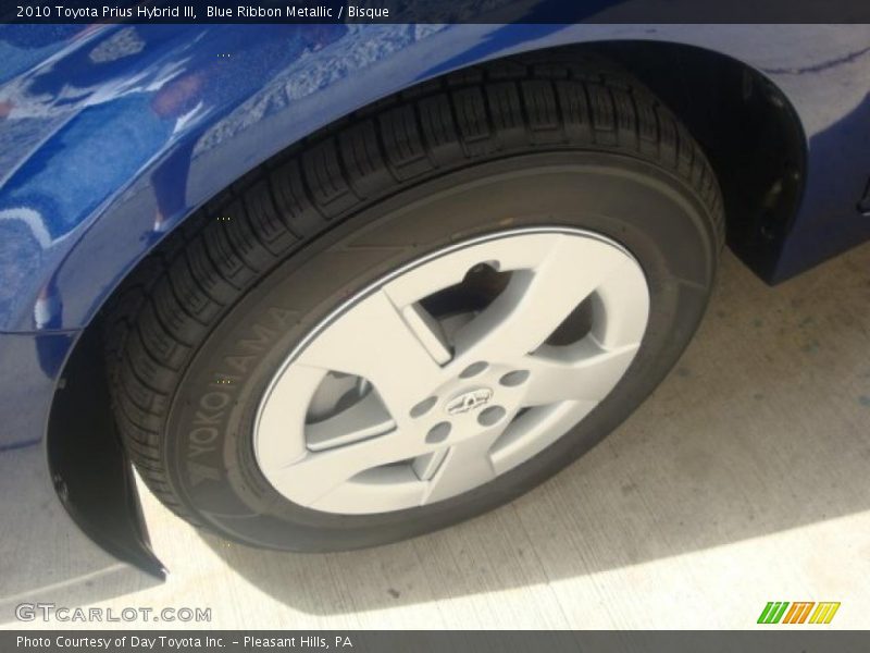 Blue Ribbon Metallic / Bisque 2010 Toyota Prius Hybrid III