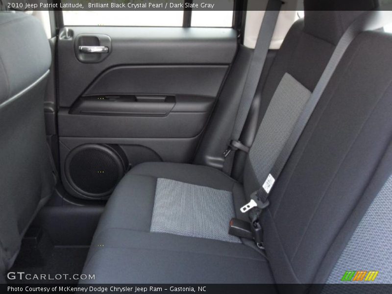 Brilliant Black Crystal Pearl / Dark Slate Gray 2010 Jeep Patriot Latitude