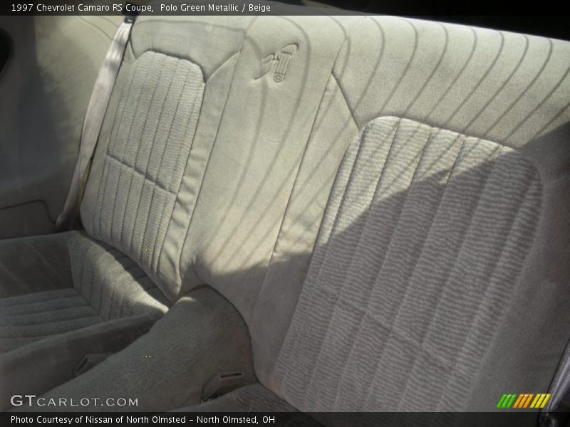 Polo Green Metallic / Beige 1997 Chevrolet Camaro RS Coupe