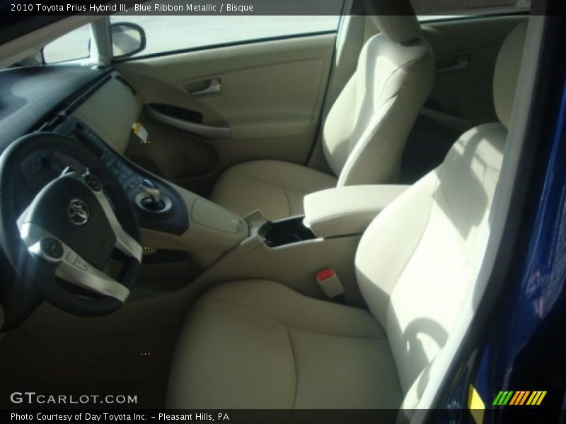 Blue Ribbon Metallic / Bisque 2010 Toyota Prius Hybrid III